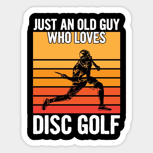 Flying Disc Sport Quote for a Disc Golf Coach Sticker by ErdnussbutterToast